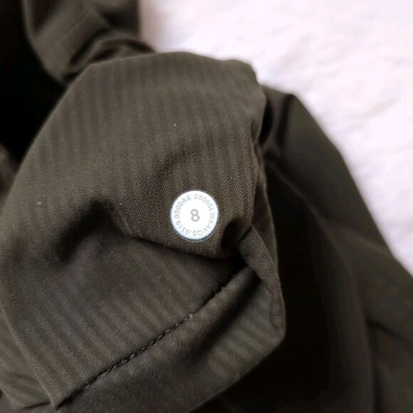 Lululemon Dance Studio Crop 25" Dark Olive Women's Size 8 - Picture 11 of 11